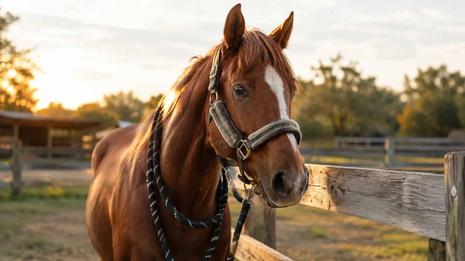 How to Fit a Horse Halter Correctly With a Padded Halter
