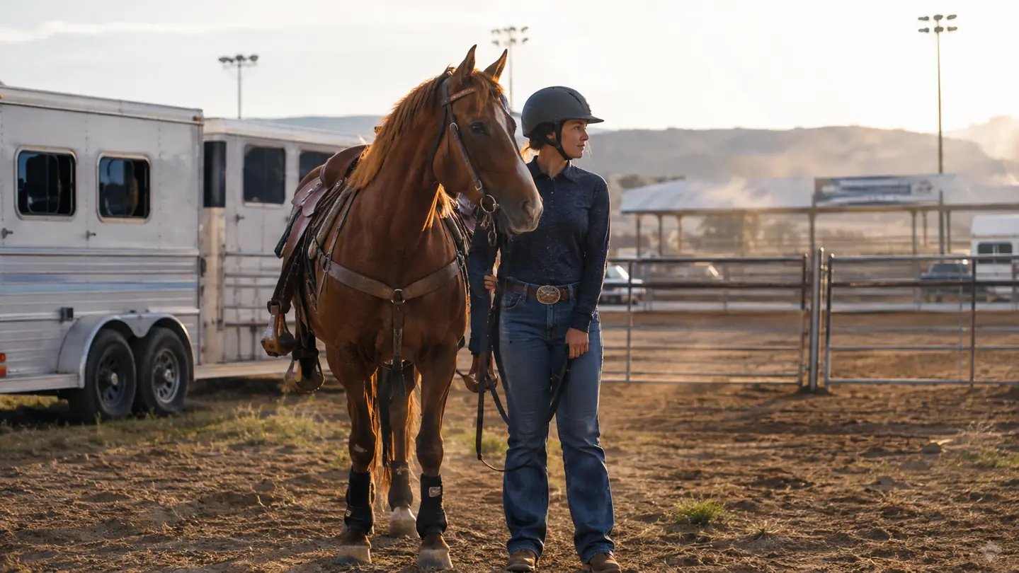 How to Protect Your Horse From Flies at Rodeos With Fly Spray